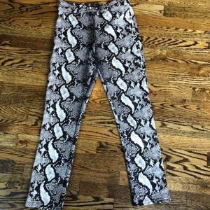Urban Outfitters snake skin faux leather pants